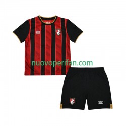 Maglie da Calcio BOURNEMOUTH Bambino Prima Tenuta 2025-2026 Maniche Corte