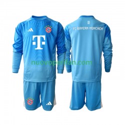 Maglie da Calcio FC Bayern München Portiere Bambino Alternativa Tenuta 2025-2026 Maniche Lunghe