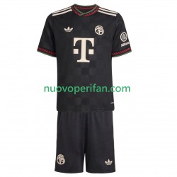 Maglie da Calcio FC Bayern München Bambino Alternativa Tenuta 2025-2026 Maniche Corte