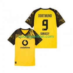 Maglie da Calcio Borussia Dortmund Serhou Guirassy 9 Uomo Prima Tenuta 2025-2026 Maniche Corte