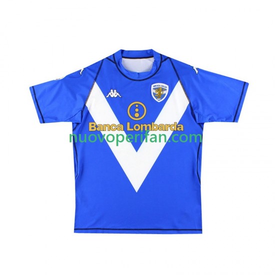 Maglie da Calcio Brescia Calcio 2003 Retro Uomo Prima Tenuta 2004 Maniche Corte