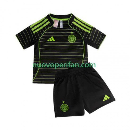 Maglie da Calcio Celtic FC Bambino Trasferta Tenuta 2025-2026 Maniche Corte