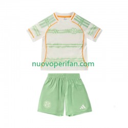 Maglie da Calcio Celtic FC Bambino Alternativa Tenuta 2025-2026 Maniche Corte