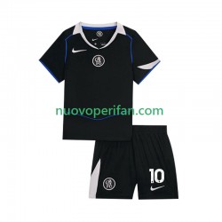 Maglie da Calcio Chelsea Cole Palmer 10 Bambino Alternativa Tenuta 2025-2026 Maniche Corte