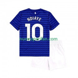 Maglie da Calcio Everton Ndiaye 10 Bambino Prima Tenuta 2025-2026 Maniche Corte