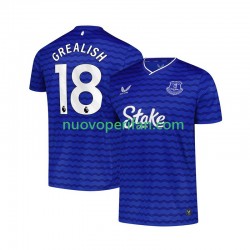 Maglie da Calcio Everton Jack Grealish 18 Uomo Prima Tenuta 2025-2026 Maniche Corte