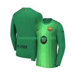 Maglie da Calcio FC Barcelona Portiere Uomo Prima Tenuta 2025-2026 Maniche Lunghe