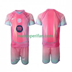 Maglie da Calcio FC Barcelona Special Bambino Prima Tenuta 2025-2026 Maniche Corte