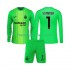 Maglie da Calcio Inter Milan Yann Sommer 1 Portiere Bambino Alternativa Tenuta 2025-2026 Maniche Lunghe