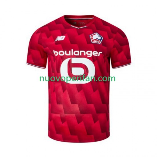 Maglie da Calcio LOSC Lille Uomo Prima Tenuta 2025-2026 Maniche Corte