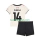 Maglie da Calcio Liverpool Federico Chiesa 14 Bambino Trasferta Tenuta 2025-2026 Maniche Corte