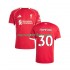Maglie da Calcio Liverpool Jeremie Frimpong 30 Uomo Prima Tenuta 2025-2026 Maniche Corte