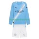 Maglie da Calcio Manchester City Bambino Prima Tenuta 2025-2026 Maniche Lunghe