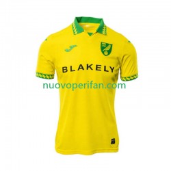 Maglie da Calcio Norwich City Uomo Prima Tenuta 2025-2026 Maniche Corte