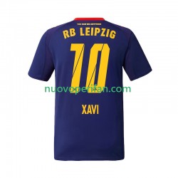 Maglie da Calcio RB Leipzig Xavi Simons 10 Uomo Trasferta Tenuta 2025-2026 Maniche Corte