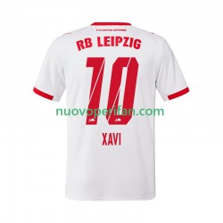 Maglie da Calcio RB Leipzig Xavi Simons 10 Uomo Prima Tenuta 2025-2026 Maniche Corte