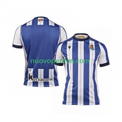 Maglie da Calcio Real Sociedad Uomo Prima Tenuta 2025-2026 Maniche Corte