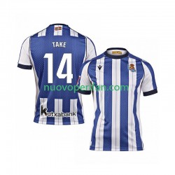 Maglie da Calcio Stati Uniti Real Sociedad Takef Kubo 14 Uomo Prima Tenuta 2025-2026 Maniche Corte