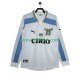 Maglie da Calcio SS Lazio 2000 Retro Uomo Trasferta Tenuta 1999 Maniche Lunghe