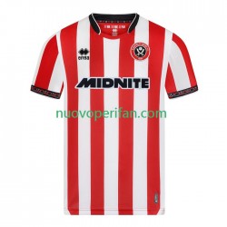 Maglie da Calcio Sheffield United Uomo Prima Tenuta 2025-2026 Maniche Corte