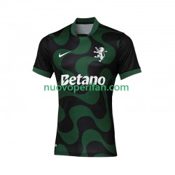 Maglie da Calcio Sporting CP Uomo Trasferta Tenuta Quarta Tenuta 2025-2026 Maniche Corte