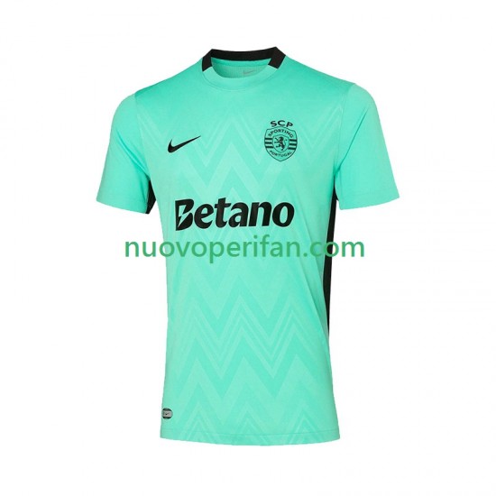 Maglie da Calcio Sporting CP Uomo Alternativa Tenuta 2025-2026 Maniche Corte