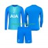 Maglie da Calcio Tottenham Hotspur Portiere Bambino Trasferta Tenuta 2025-2026 Maniche Lunghe