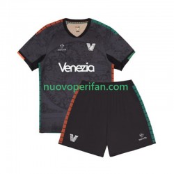 Maglie da Calcio Venezia Bambino Prima Tenuta 2025-2026 Maniche Corte