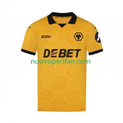 Maglie da Calcio Wolverhampton Wanderers Uomo Prima Tenuta 2025-2026 Maniche Corte