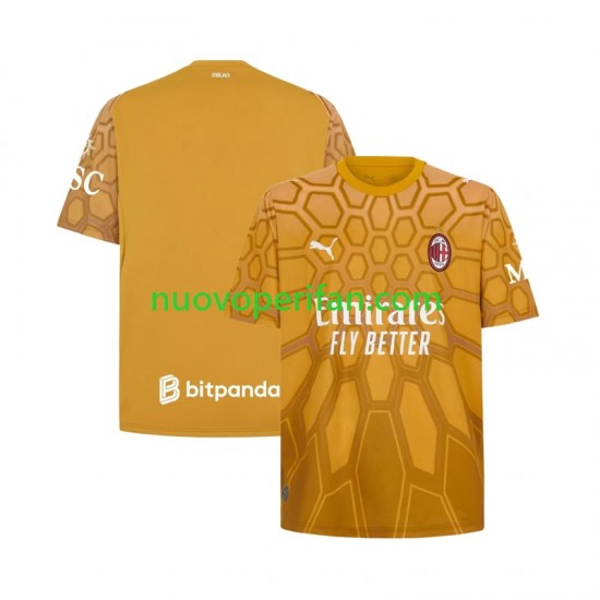 Maglie da Calcio AC Milan Portiere Uomo Prima Tenuta 2026-2027 Maniche Corte