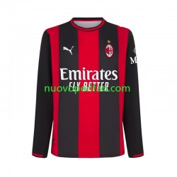 Maglie da Calcio AC Milan Uomo Prima Tenuta 2026-2027 Maniche Lunghe