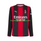 Maglie da Calcio AC Milan Uomo Prima Tenuta 2026-2027 Maniche Lunghe