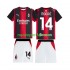 Maglie da Calcio AC Milan Modrić Luka 14 Bambino Prima Tenuta 2026-2027 Maniche Corte
