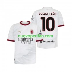 Maglie da Calcio AC Milan Rafael Leao 10 Uomo Trasferta Tenuta 2026-2027 Maniche Corte