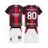Maglie da Calcio AC Milan Ronaldinho 80 Bambino Prima Tenuta 2026-2027 Maniche Corte
