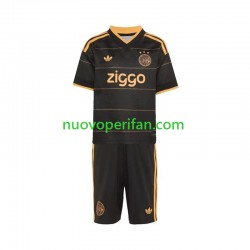 Maglie da Calcio AFC Ajax Bambino Trasferta Tenuta 2026-2027 Maniche Corte