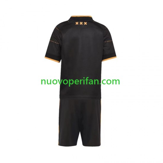 Maglie da Calcio AFC Ajax Bambino Trasferta Tenuta 2026-2027 Maniche Corte