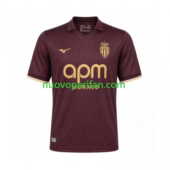 Maglie da Calcio AS Monaco Uomo Trasferta Tenuta 2026-2027 Maniche Corte
