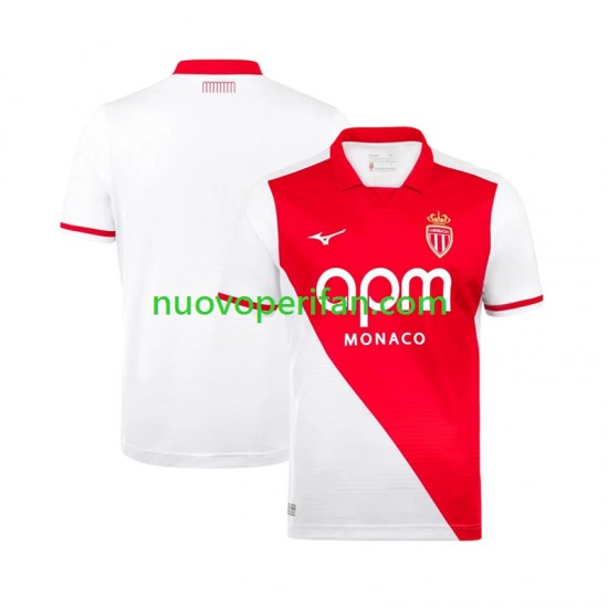 Maglie da Calcio AS Monaco Uomo Prima Tenuta 2026-2027 Maniche Corte