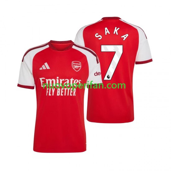 Maglie da Calcio Arsenal Bukayo Saka 7 Uomo Prima Tenuta 2026-2027 Maniche Corte