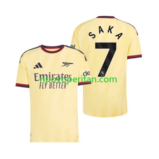 Maglie da Calcio Arsenal Bukayo Saka 7 Uomo Alternativa Tenuta 2026-2027 Maniche Corte