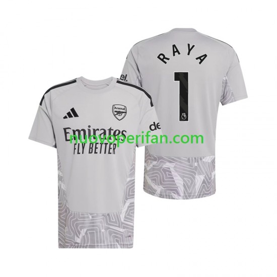 Maglie da Calcio Arsenal David Raya 1 Portiere Uomo Prima Tenuta 2026-2027 Maniche Corte