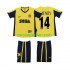 Maglie da Calcio Arsenal Thierry Henry 14 2000 2001 Retro Bambino Trasferta Tenuta Maniche Corte