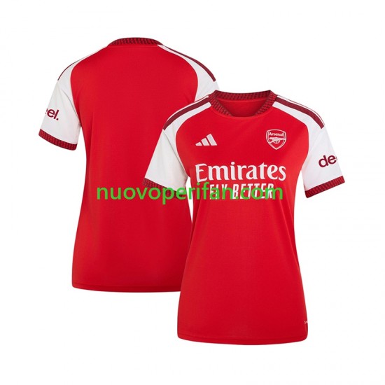 Maglie da Calcio Arsenal Donna Prima Tenuta 2026-2027 Maniche Corte