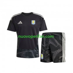 Maglie da Calcio Aston Villa Portiere Bambino Trasferta Tenuta 2026-2027 Maniche Corte