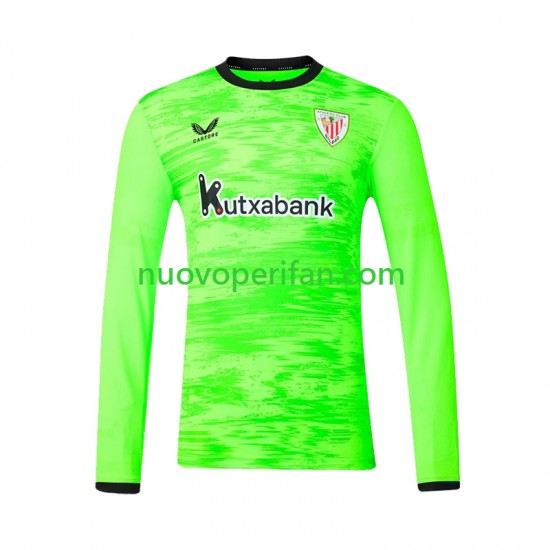 Maglie da Calcio Athletic Bilbao Portiere Uomo Trasferta Tenuta 2026-2027 Maniche Lunghe