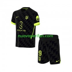 Maglie da Calcio Atlético Madrid Alexander Sorloth 9 Bambino Trasferta Tenuta 2026-2027 Maniche Corte