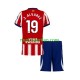 Maglie da Calcio Atlético Madrid Julian Alvarez 19 Bambino Prima Tenuta 2026-2027 Maniche Corte