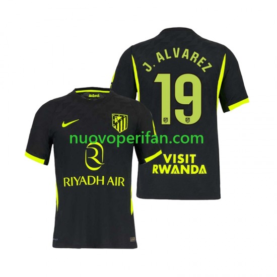 Maglie da Calcio Atlético Madrid Julian Alvarez 19 Uomo Trasferta Tenuta 2026-2027 Maniche Corte