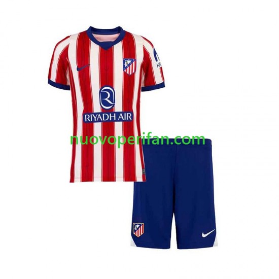 Maglie da Calcio Atlético Madrid Bambino Prima Tenuta 2026-2027 Maniche Corte